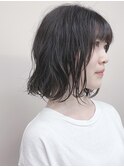 ＊ニュアンスパーマ大人ボブパーマゆるふわパーマボブウェーブ