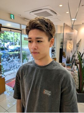 バンブーヘアクラブ 常盤平店 ハイトーン×スパイキーショート
