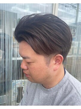 クラッチ メンズカット、ツーブロック