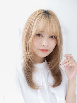 ヘアスタジオ ガロウ(hair stuido garou) ミディアムヘア/デザインカラー/フェイスフレーミング/盛岡119