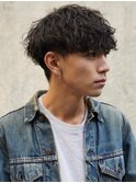 波巻きスパイラルパーマシャドウパーマツイストスパイラルパーマ
