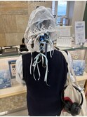 体育祭ヘア
