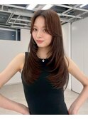 大人レイヤー ワンカール 艶髪 シースルーバング 