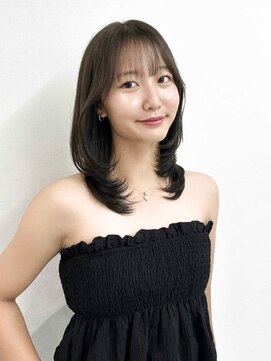 エルサザビューティー 神戸三宮(Elsa the beauty) 美髪レイヤー/顔まわりレイヤー/くびれミディアム