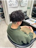 ニュアンスパーマ　メンズマッシュ