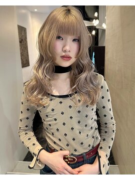 シェノン 表参道(CHAINON) 表参道/着物ヘア/ダークアッシュ/ミディアムレイヤーカット/渋谷