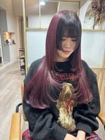 シダミノオ(sida MINOH) チェリーレッド/20代30代/デザインカラー