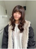 ハッシュカット/小顔/ココアベージュ/オリーブグレー/名駅