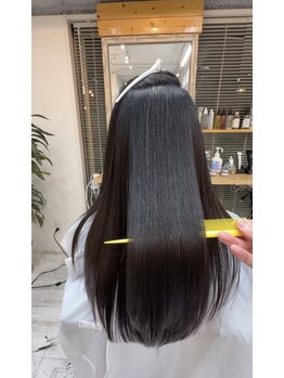 キーロ センター南(kiiro)の写真/最初から最後まで1人の美容師が担当します。