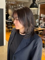 グレイン キャンバス 川崎(grain canvas.)&nbsp;ミディアムレイヤー 縮毛矯正 ケアストレート 窪田