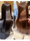 ビーアップヘアー(be:up hair)の写真/うねり・広がりを抑える自然な縮毛矯正で艶髪へ