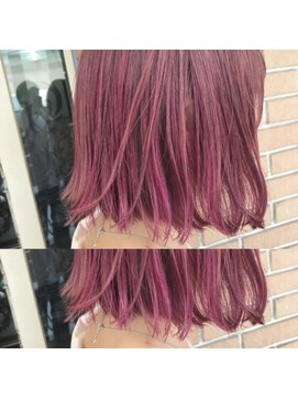 サロンドミルク 原宿(salon de MiLK) サロンドミルク原宿　タンバルモリ　ピンク