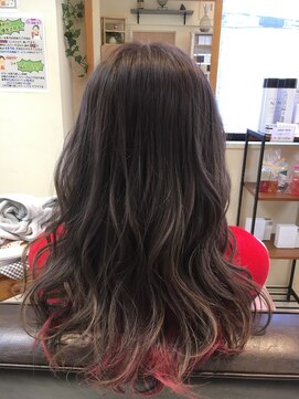 美容室 パルス 静岡鷹匠店(PALS) インナーカラー