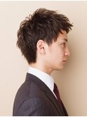 アップバングナチュラルショート