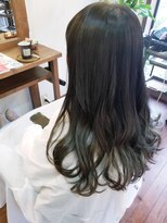 ヘアーショップ あると(Hair Shop)&nbsp;グレーアッシュ グラデーションカラー