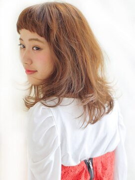 モードケイズ 本厚木(MODE K's) 【MODE K's厚木】オン眉カジュフェミニン×ラフウェーブ