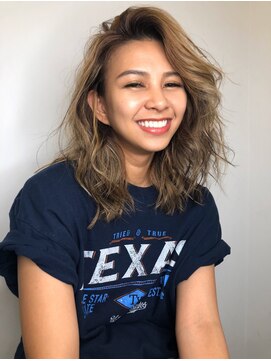 ロンド ルージュ 銀座店(Lond rouge) 【金野航希】モテ可愛いバレイヤージュハイライト