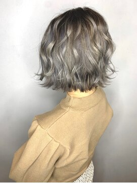 ソース 天王寺(SOURCE) 【SOURCE】切りっぱなしグレージュ