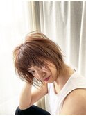 くしゃっとラフに☆ボブルフスタイル