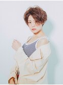 大人かわいい♪うるツヤ愛されブラウン☆ラフウェーブ