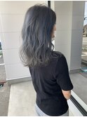 20代30代大人可愛いハイライト艶感グレージュ大人