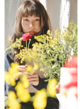 ヘアーアンドアトリエ マール(Hair&Atelier Marl) 【Marl】マットベージュカラー×ふんわりロング