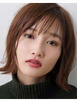 アピッシュココ(apish coco) シースルー外はねボブ