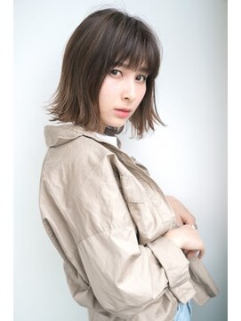 エスドットブルーム(S.BROOM) デザインカラー外ハネボブディ