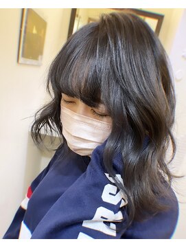 ボアビューティオリジナルアート boa beauty original art 韓国風ゆるふわセミロング&/外国人風/グレーアッシュ