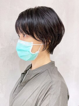 アイティーバイアルバム 藤沢店(IT by ALBUM) タイトエアリーショート_ショコラベージュボブルフ_ba337583