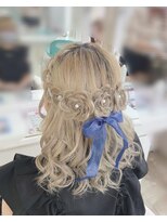 ヘアメイク シンティア(Hair make Cintia.) お花ヘア