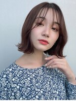 リュクスバトーバイトリコ 船橋南口店(Luxe BATEAU by tricot) くびれヘア/シースルーバング/ショコラベージュ