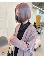 ガレージ バイ グリーン 原宿 表参道(Garage by green)&nbsp;【loki】ボブ×ハイトーン