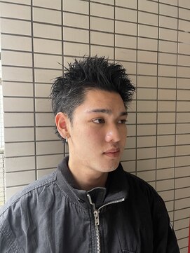 ウェルネス(Wellness) ツイストスパイラルサイドパートスキンフェード53