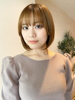 トゥルーズ 梅田店(TLUUS)&nbsp;TLUUS前髪パーマグレーベージュレイヤーロングアッシュカラー