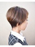 浜松ショート/ショートが得意/顔周りカット/30代ショート/40代