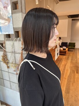 クリアー オブ ヘアー 藤が丘店(clear OF HAIR) ぱつっとボブ