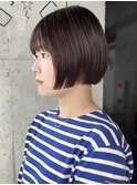ミニボブ【福岡 パーマ デジタルパーマ 髪質改善】