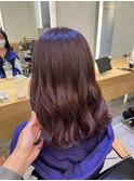 髪質改善*くびレイヤーピンクベージュ*美髪【Zina船橋】