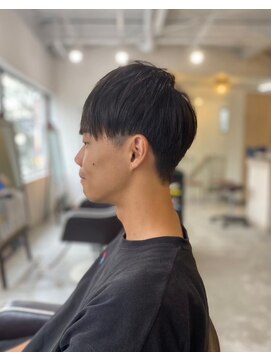 ソイクフ(SOY KUFU) MEN'SHAIRアッシュブラックベリーショート