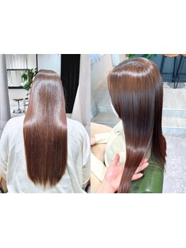 寄り添うカウンセリング、髪に優しいオーガニックメニューなど《優しい空間》で、クセやうねりを解消します