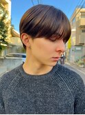 韓国シースルーマッシュ前髪パーマダウンパーマ爽やかメンズヘア