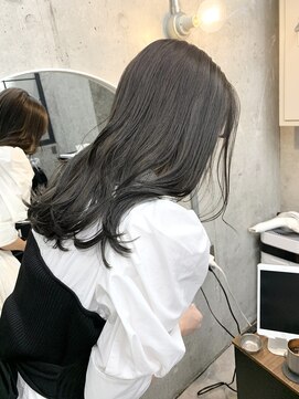 レーベン(LEBEN) ★ブリーチ無し透け感グレージュ