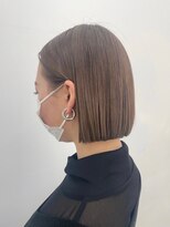 ゲーム 下北沢(GAME) すっきり耳掛けボブ×ウォームブラウン