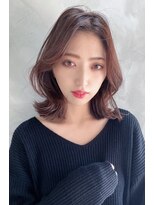 オブハーツ 若葉台店(OF HEARTS) 無造作レイヤー/デザインウルフ【髪質改善・レイヤーカット】