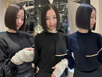 ソワンドゥブレスココ 京都店(soin de brace coco.)の写真/丁寧なカウンセリングで、髪質やクセを見極めた再現性の高いカット！伸びてきても扱いやすいスタイルです◎