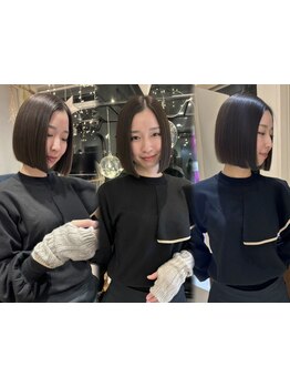 丁寧なカウンセリングで、髪質やクセを見極めた再現性の高いカット！伸びてきても扱いやすいスタイルです◎
