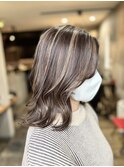 コントラストハイライト×レイヤーボブ