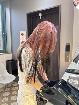 ジルバイジゼル(JILL by GiseL) K_ミルクティーレイヤーダブルカラーインナーカラーケアブリーチ