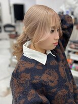 ベレーザシェルト(Beleza scelto)&nbsp;13753ブリーチ＆ダブルカラー韓国レイヤーホワイトブロンド